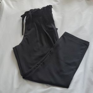 Black PaperBag Waist Dress Pants